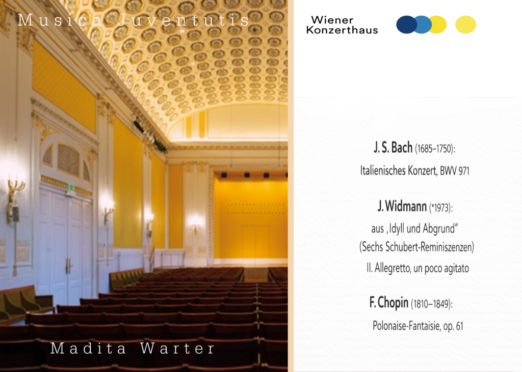 Programm Madita Warter Musica juventutis 02.03.2026 Konzerthaus